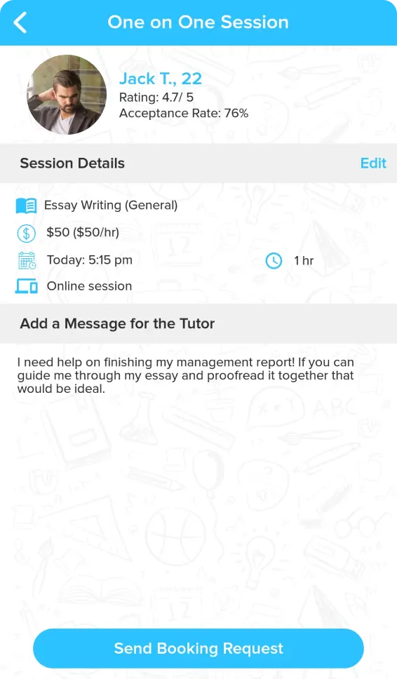 Platute Student App - Student Booking
